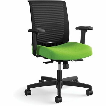 THE HON CO Task Chair, Mesh, Synchro-Tilt, 27-3/4inx27-1/2inx42in, Pear HONCMY1ACU84